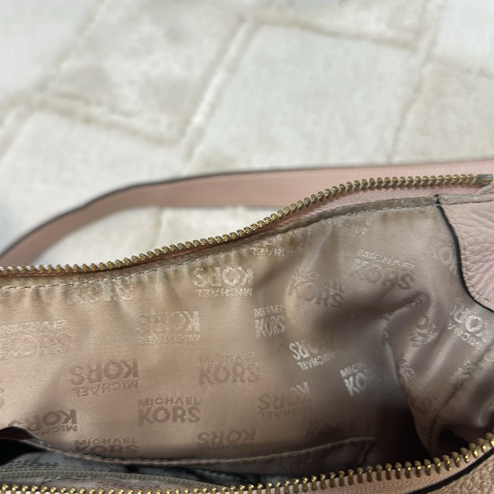 MICHAEL MICHAEL KORS Pebbled Soft Pink Shoulderbag Crossbody-Bag - Picture 16 of 16